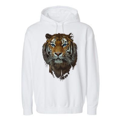 Bengal Tiger Meaningful Gift Endangered Wildlife Lover Big Cat Gift Garment-Dyed Fleece Hoodie