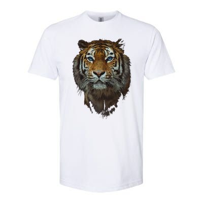 Bengal Tiger Meaningful Gift Endangered Wildlife Lover Big Cat Gift Softstyle® CVC T-Shirt