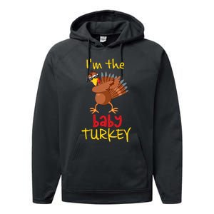 Baby Turkey Matching Family Group Thanksgiving Party Performance Fleece Hoodie