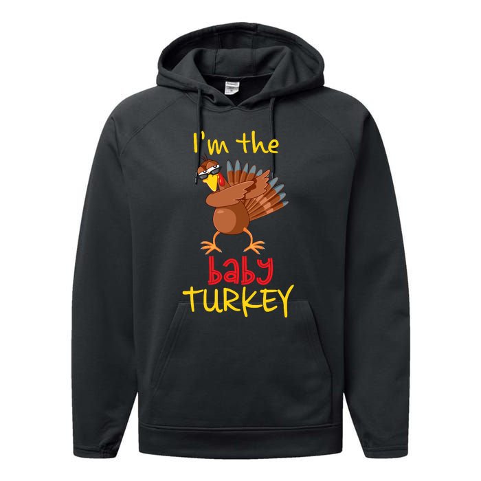 Baby Turkey Matching Family Group Thanksgiving Party Performance Fleece Hoodie