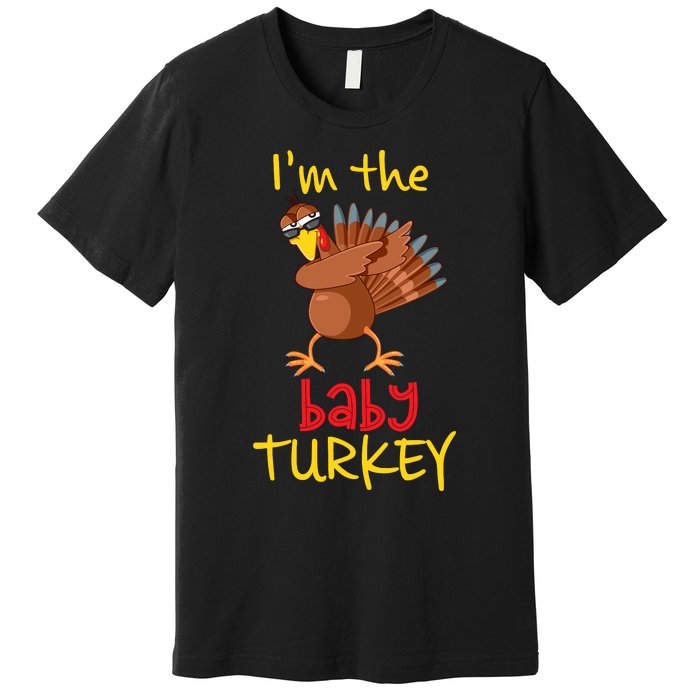 Baby Turkey Matching Family Group Thanksgiving Party Premium T-Shirt