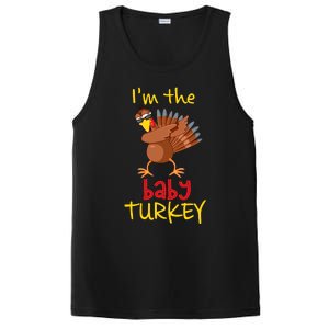 Baby Turkey Matching Family Group Thanksgiving Party PosiCharge Competitor Tank