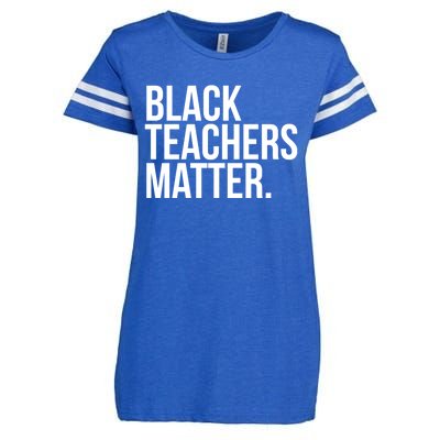 Black Teachers Matter Education Teach History Month Pride Cool Gift Enza Ladies Jersey Football T-Shirt