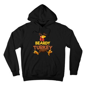 Beardy Turkey Matching Family Group Thanksgiving Gifts  Hoodie