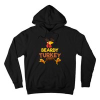 Beardy Turkey Matching Family Group Thanksgiving Gifts  Hoodie