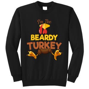 Beardy Turkey Matching Family Group Thanksgiving Gifts  Sweatshirt