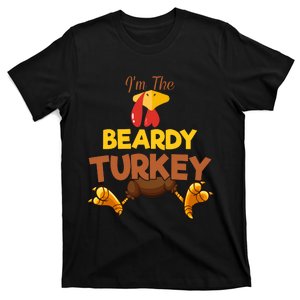 Beardy Turkey Matching Family Group Thanksgiving Gifts  T-Shirt