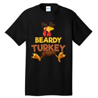 Beardy Turkey Matching Family Group Thanksgiving Gifts  Tall T-Shirt