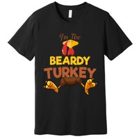 Beardy Turkey Matching Family Group Thanksgiving Gifts  Premium T-Shirt