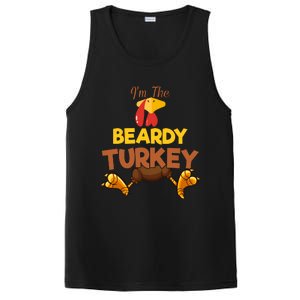 Beardy Turkey Matching Family Group Thanksgiving Gifts  PosiCharge Competitor Tank