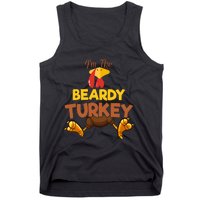 Beardy Turkey Matching Family Group Thanksgiving Gifts  Tank Top