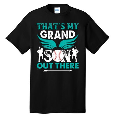 Baseball That's My Grandson Out There Tall T-Shirt