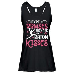 Baton Twirler Majorette Twirling Dance Baton Gymnastics Ladies Essential Flowy Tank