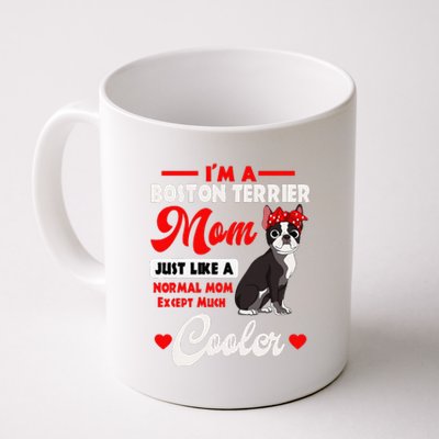 Boston Terrier Mom American Gentleman Dog Mothers Day Coffee Mug