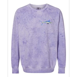 Bevel Tuna Marlin Colorblast Crewneck Sweatshirt