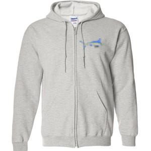 Bevel Tuna Marlin Full Zip Hoodie