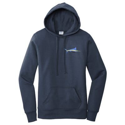 Bevel Tuna Marlin Women's Pullover Hoodie