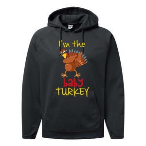 Baby Turkey Matching Family Group Thanksgiving Party Performance Fleece Hoodie