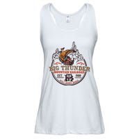 Big Thunder Mountain Railroad Est 1980 Ladies Essential Flowy Tank