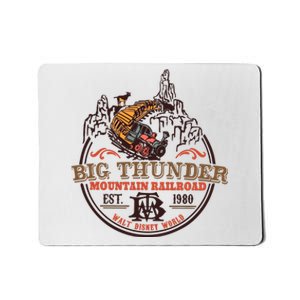 Big Thunder Mountain Railroad Est 1980 Mousepad