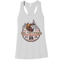 Big Thunder Mountain Railroad Est 1980 Women's Racerback Tank