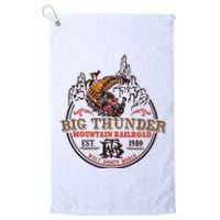 Big Thunder Mountain Railroad Est 1980 Platinum Collection Golf Towel