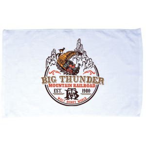 Big Thunder Mountain Railroad Est 1980 Microfiber Hand Towel