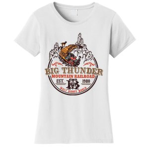 Big Thunder Mountain Railroad Est 1980 Women's T-Shirt