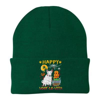 Bull Terrier Mummy Happy Woofgreat Giftlogreat Giftween Halloween Pumpkin Gift Knit Cap Winter Beanie