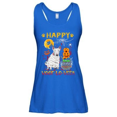 Bull Terrier Mummy Happy Woofgreat Giftlogreat Giftween Halloween Pumpkin Gift Ladies Essential Flowy Tank