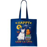 Bull Terrier Mummy Happy Woofgreat Giftlogreat Giftween Halloween Pumpkin Gift Tote Bag