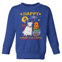 Bull Terrier Mummy Happy Woofgreat Giftlogreat Giftween Halloween Pumpkin Gift Toddler Sweatshirt