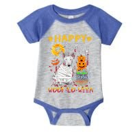 Bull Terrier Mummy Happy Woofgreat Giftlogreat Giftween Halloween Pumpkin Gift Infant Baby Jersey Bodysuit