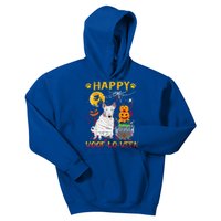 Bull Terrier Mummy Happy Woofgreat Giftlogreat Giftween Halloween Pumpkin Gift Kids Hoodie