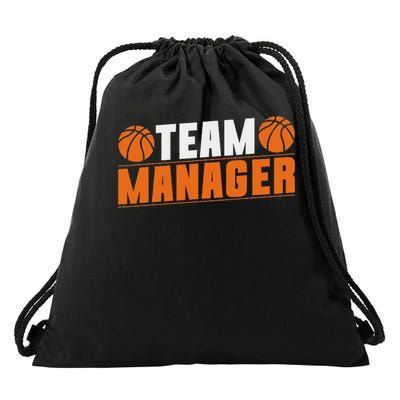Basketball Team Manager Sport Bball Game Player Drawstring Bag