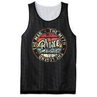 Bruce The Man The Myth The Legend First Name Bruce Mesh Reversible Basketball Jersey Tank