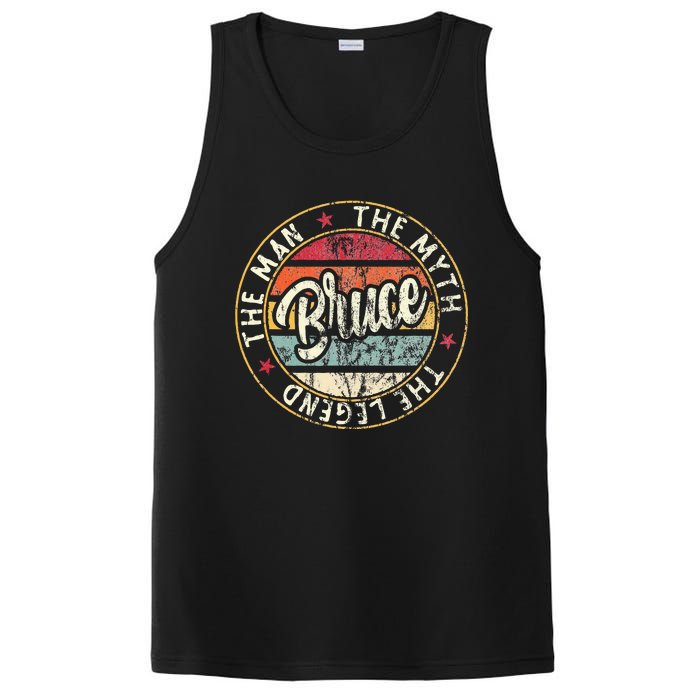 Bruce The Man The Myth The Legend First Name Bruce PosiCharge Competitor Tank