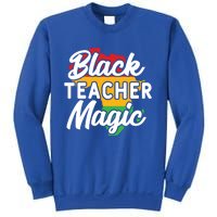 Black Teacher Magic Funny African American School Teacher Meaningful Gift Sweatshirt