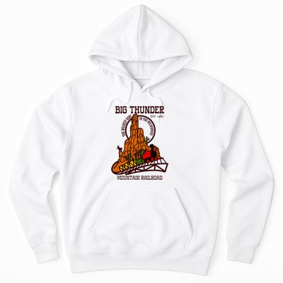 Big Thunder Mountain Railroad The Wildest Train Ride West Hoodie