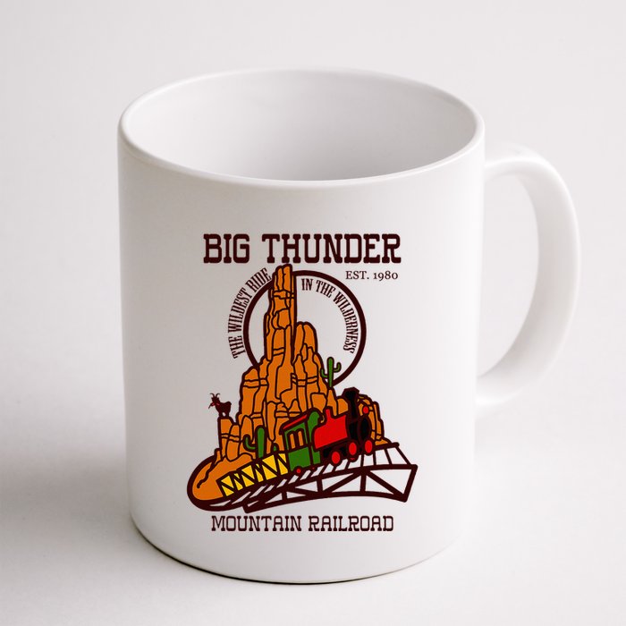 Big Thunder Mountain Railroad The Wildest Train Ride West Mug