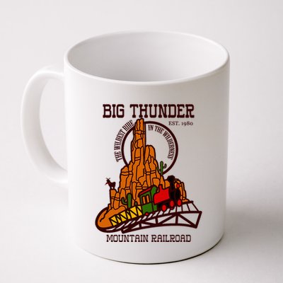 Big Thunder Mountain Railroad The Wildest Train Ride West Mug
