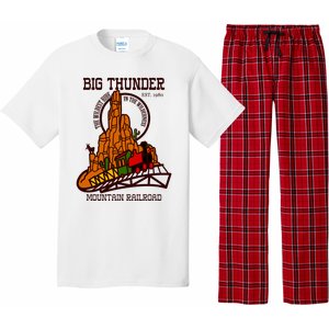 Big Thunder Mountain Railroad The Wildest Train Ride West Pajama Set