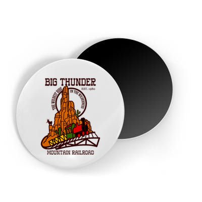 Big Thunder Mountain Railroad The Wildest Train Ride West Magnet