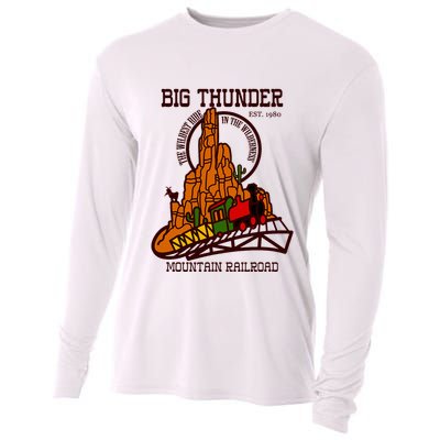 Big Thunder Mountain Railroad The Wildest Train Ride West Cooling Performance Long Sleeve Crew