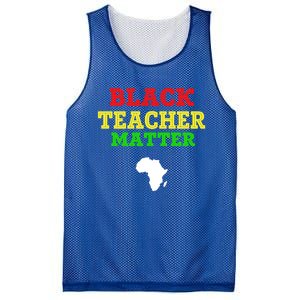 Black Teacher Matter Black History Month African American Gift Mesh Reversible Basketball Jersey Tank