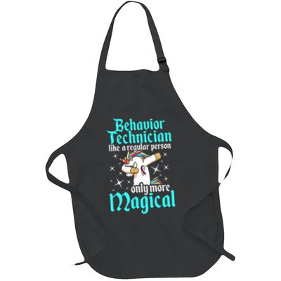 Behavior Technician Magical Behavioral Tech Rbt Full-Length Apron With Pockets