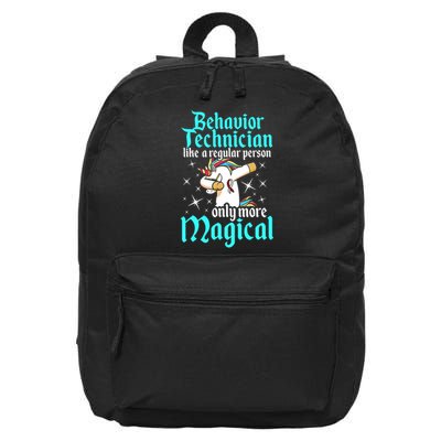 Behavior Technician Magical Behavioral Tech Rbt 16 in Basic Backpack