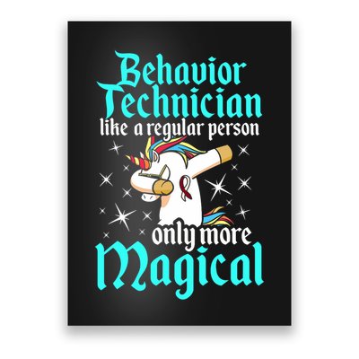 Behavior Technician Magical Behavioral Tech Rbt Poster