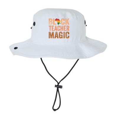 Black Teacher Magic Africa Melanin Pride Black History Month Gift Legacy Cool Fit Booney Bucket Hat