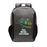 Born To Math Full Metal Spectrum Autism Awareness Vector Backpack